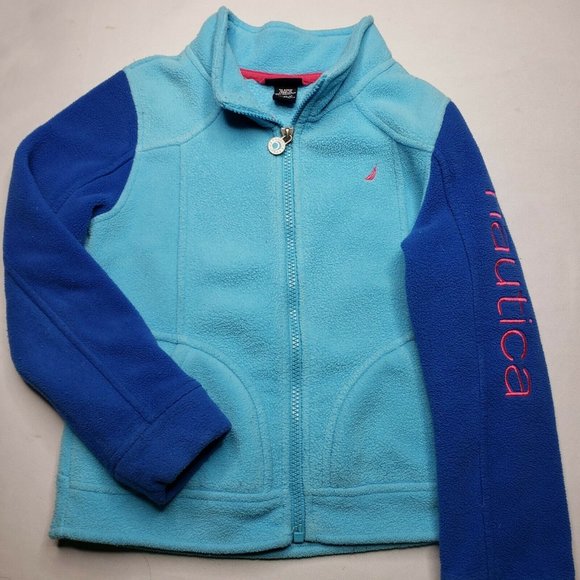 Nautica Size 6/7 M Spell Out Full Zip Up Jacket - Picture 5 of 5